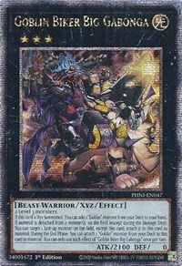 Goblin Biker Big Gabonga (Quarter Century Secret Rare) #PHNI-EN047