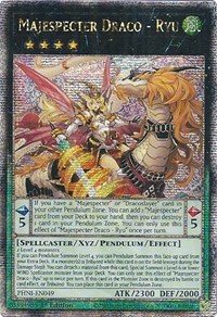 Majespecter Draco - Ryu (Quarter Century Secret Rare) #PHNI-EN049
