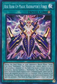 Rise Rank-Up-Magic Raidraptor's Force #PHNI-EN056