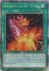 Awakening of Veidos (Quarter Century Secret Rare) #PHNI-EN095