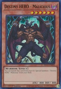 Destiny HERO - Malicious #BLC1-EN030