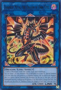 Darkness Metal, the Dragon of Dark Steel #BLC1-EN044