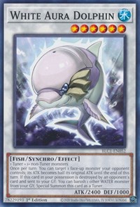 White Aura Dolphin #BLC1-EN052