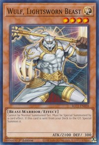 Wulf, Lightsworn Beast #BLC1-EN058