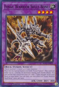 Fossil Warrior Skull Bone #BLC1-EN131