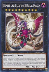 Number C92: Heart-eartH Chaos Dragon #BLC1-EN149