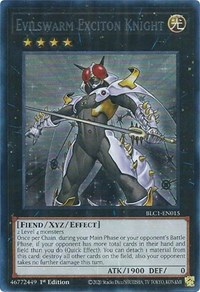 Evilswarm Exciton Knight (Silver) #BLC1-EN015