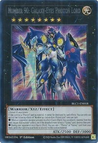 Number 90: Galaxy-Eyes Photon Lord (Silver) #BLC1-EN018