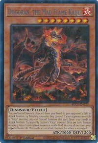 Dogoran, the Mad Flame Kaiju (Silver) #BLC1-EN033