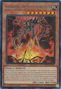 Kumongous, the Sticky String Kaiju (Silver) #BLC1-EN034