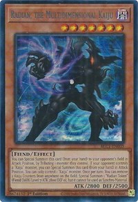 Radian, the Multidimensional Kaiju (Silver) #BLC1-EN035