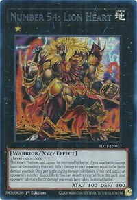Number 54: Lion Heart (Silver) #BLC1-EN037