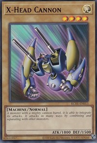X-Head Cannon (Japanese Artwork) #KC01-EN013