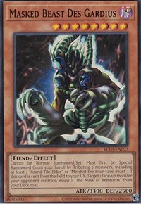 Masked Beast Des Gardius #KC01-EN023
