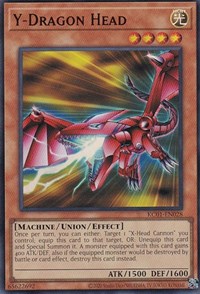 Y-Dragon Head #KC01-EN028