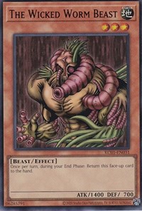 The Wicked Worm Beast #KC01-EN031