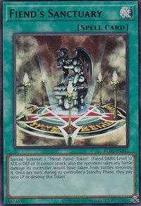 Fiend's Sanctuary (Japanese Artwork) #KC01-EN047