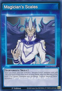 Magician's Scales (Skill Card) #SGX4-ENS06