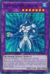 Elemental HERO Aqua Neos #SGX4-ENA21