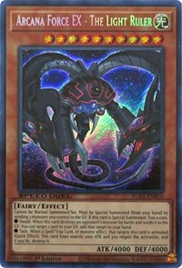 Arcana Force EX - The Light Ruler (Secret Rare) #SGX4-ENB10