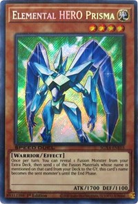 Elemental HERO Prisma (Secret Rare) #SGX4-ENE03