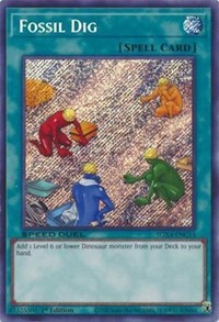 Fossil Dig (Secret Rare) #SGX4-ENC14