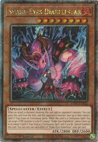 Snake-Eyes Diabellstar (Quarter Century Secret Rare) #LEDE-EN011