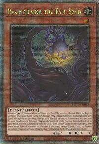 Ragnaraika the Evil Seed (Quarter Century Secret Rare) #LEDE-EN013