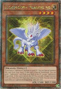 Lightsworn Dragonling (Quarter Century Secret Rare) #LEDE-EN023