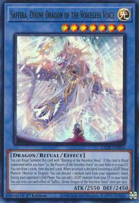 Saffira, Divine Dragon of the Voiceless Voice #LEDE-EN034