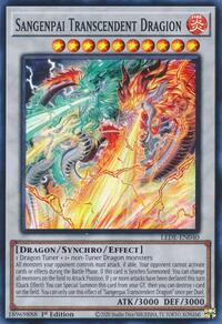 Sangenpai Transcendent Dragion #LEDE-EN040