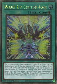 Wake Up Centur-Ion! (Quarter Century Secret Rare) #LEDE-EN064