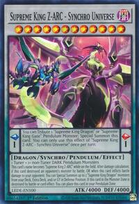 Supreme King Z-ARC - Synchro Universe #LEDE-EN100