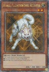 Ryko, Lightsworn Hunter (Quarter Century Secret Rare) #RA02-EN003