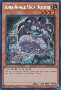 Super-Nimble Mega Hamster (Secret Rare) #RA02-EN004