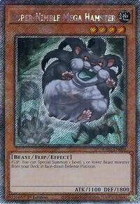 Super-Nimble Mega Hamster (Platinum Secret Rare) #RA02-EN004