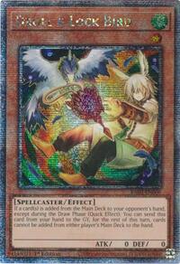 Droll & Lock Bird (Alternate Art) (Quarter Century Secret Rare) #RA02-EN006