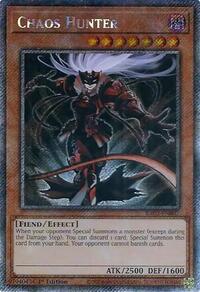 Chaos Hunter (Platinum Secret Rare) #RA02-EN007