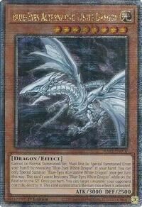 Blue-Eyes Alternative White Dragon (Quarter Century Secret Rare) #RA02-EN010