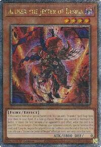 Aluber the Jester of Despia (Quarter Century Secret Rare) #RA02-EN016