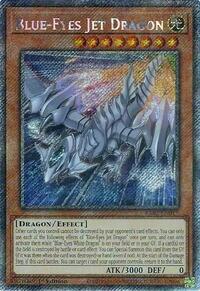 Blue-Eyes Jet Dragon (Platinum Secret Rare) #RA02-EN017