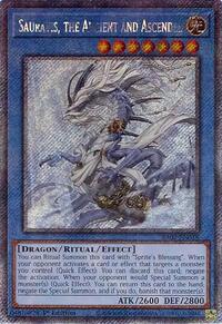 Sauravis, the Ancient and Ascended (Platinum Secret Rare) #RA02-EN019
