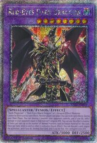 Red-Eyes Dark Dragoon (Quarter Century Secret Rare) #RA02-EN021