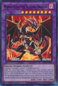 Masquerade the Blazing Dragon #RA02-EN022