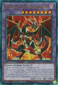 Masquerade the Blazing Dragon (PUR) #RA02-EN022