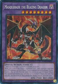 Masquerade the Blazing Dragon (PCR) #RA02-EN022