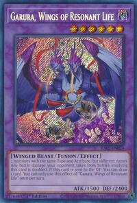 Garura, Wings of Resonant Life (Secret Rare) #RA02-EN024