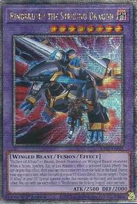 Rindbrumm the Striking Dragon (Quarter Century Secret Rare) #RA02-EN025