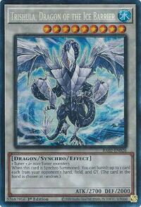 Trishula, Dragon of the Ice Barrier (PCR) #RA02-EN026