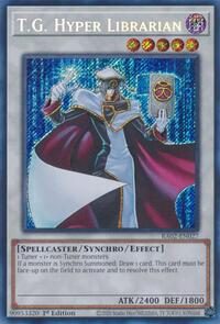 T.G. Hyper Librarian (Secret Rare) #RA02-EN027
